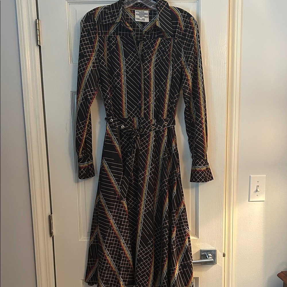 Geometric Patterned Dress